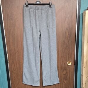 Splendid Size M Grey Waffle Knit Pajama Pant